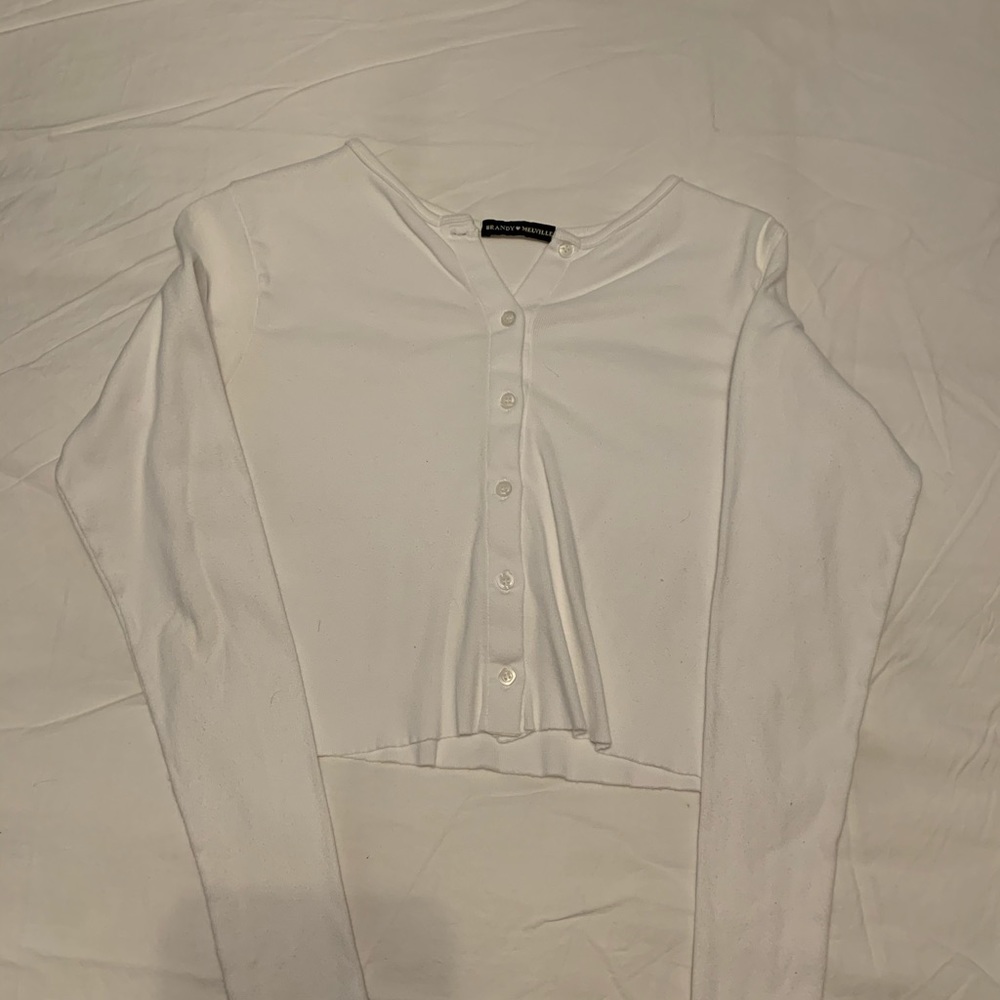 White button down